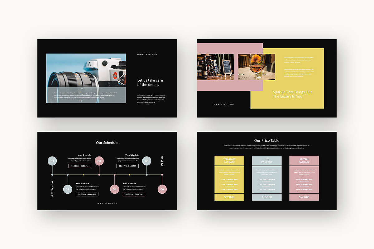Syao : Lifestyle Deal Google Slides, a Presentation Template by Punkl Camp (Photo 12 of 16)