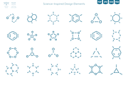 Molecular & Science-Inspired Vector, a Healthcare Illustration by Ilia Design (Thumbnail 2 of 11)