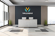 PSD Office Wall Logo Mockup, an Advertising Mockup by Ayy (Thumbnail 17 of 23)