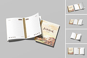 Notebook Mockup, a Books & Magazine Mockup by graphicsecond (Thumbnail 1 of 7)