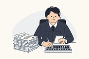 Inside the Legal Mind Illustration, an Object Graphic by Jump Studio (Thumbnail 10 of 12)
