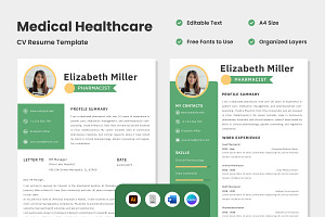 CV Resume Medical Healthcare V3