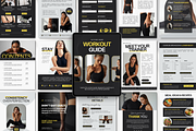 Fitness Coach Canva Template Bundle, a Social Media Template by DigiPax (Thumbnail 8 of 15)