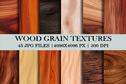 Wood Grain Textures, Wood Background, a Background Graphic by CropUp Creative (Thumbnail 1 of 3)