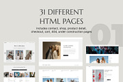 Kaira - Fashion Store HTML Template, a HTML Template by TemplatesJungle (Thumbnail 3 of 10)