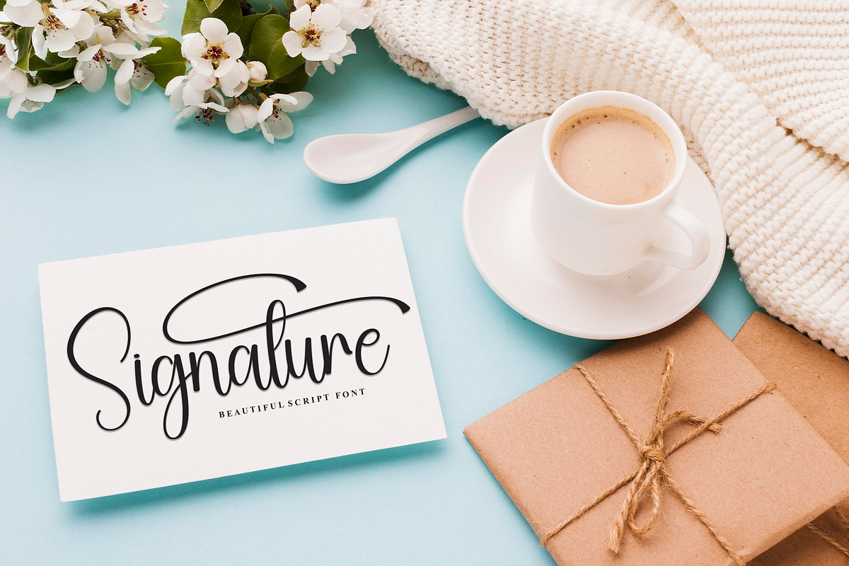 Sometimes | Script Font, a Handwritten Font by Scratchones (Photo 3 of 9)