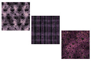 Purple Gothic Digital Paper, a Seasonal Illustration by Designworld (Thumbnail 6 of 6)