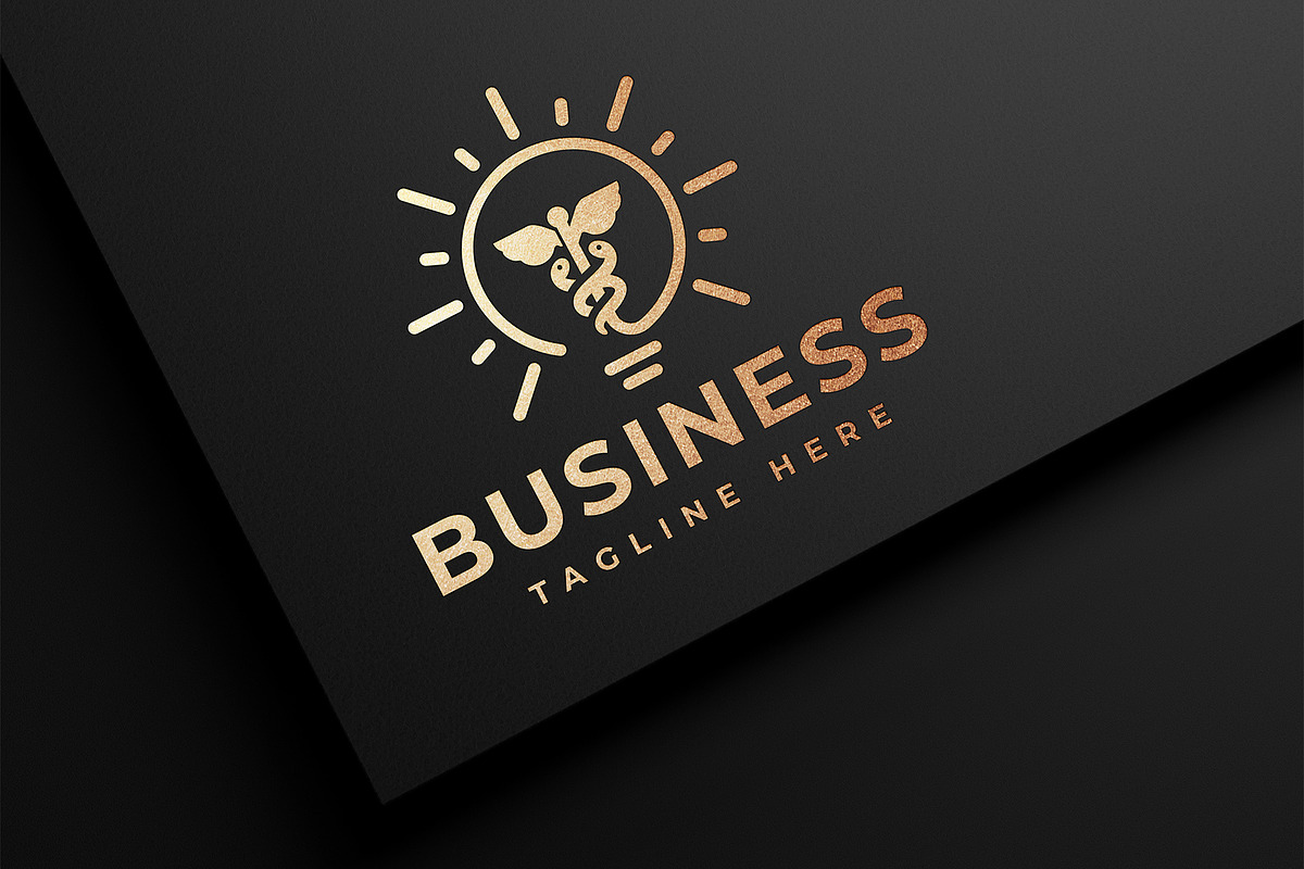 Minimalist Medical Insight Logo, a Branding & Logo Template by Shahjhan (Photo 5 of 8)
