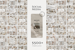 Canva Instagram Post Story Bundle