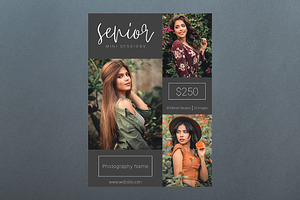 Senior Session Template PSD