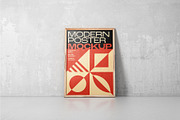 Modern Poster Mockup Set, a Print Template by Deeplab (Thumbnail 22 of 25)