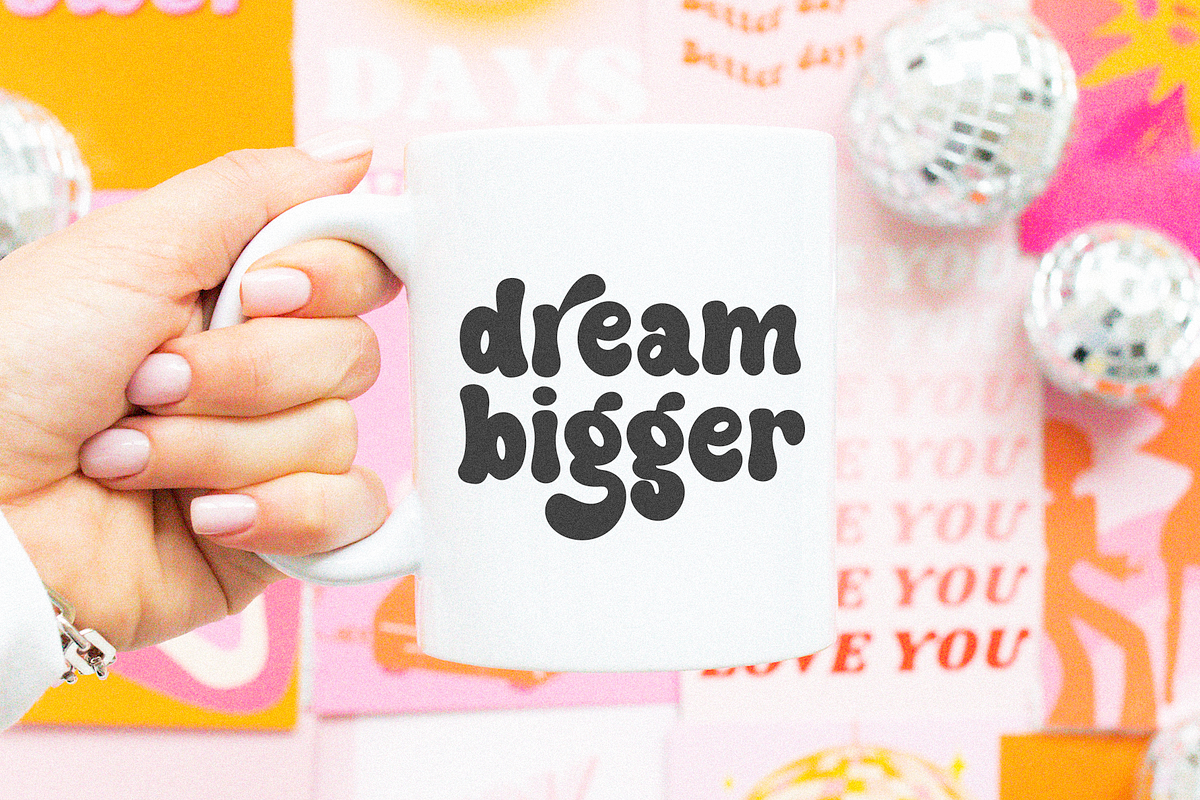 With Love | Retro Swash Serif Font, a Serif Font by KA Designs (Photo 6 of 12)