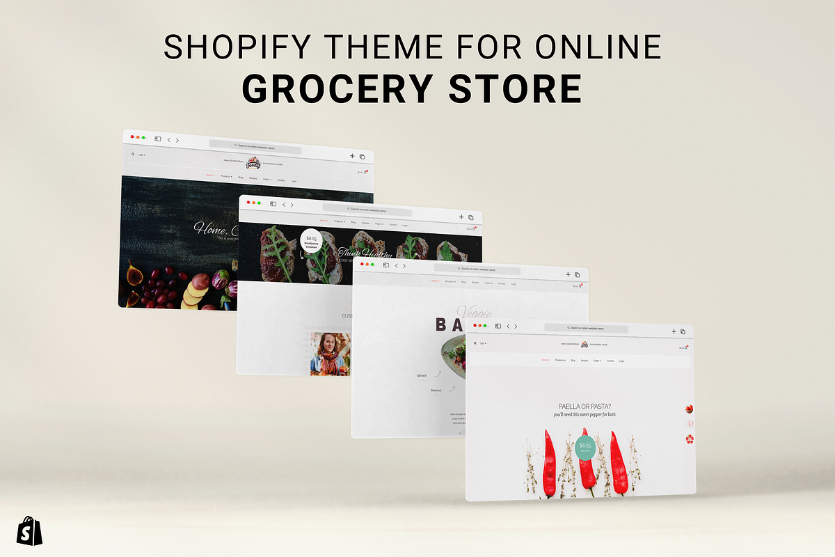 Grocery Shop Shopify Theme, a Templates & Theme by Kay Designs (Photo 7 of 9)