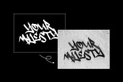 Graffiti Spray Paint Wall Effect, a Layer Style Add-On by Opaq Studio (Thumbnail 2 of 4)