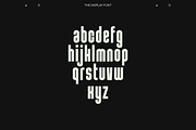 THE DISPLAY FONT, a Font by THE BOLD FONT. (Thumbnail 4 of 9)