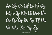 Burston Handwritten Script, a Script Font by Mr.Typeman (Thumbnail 2 of 8)