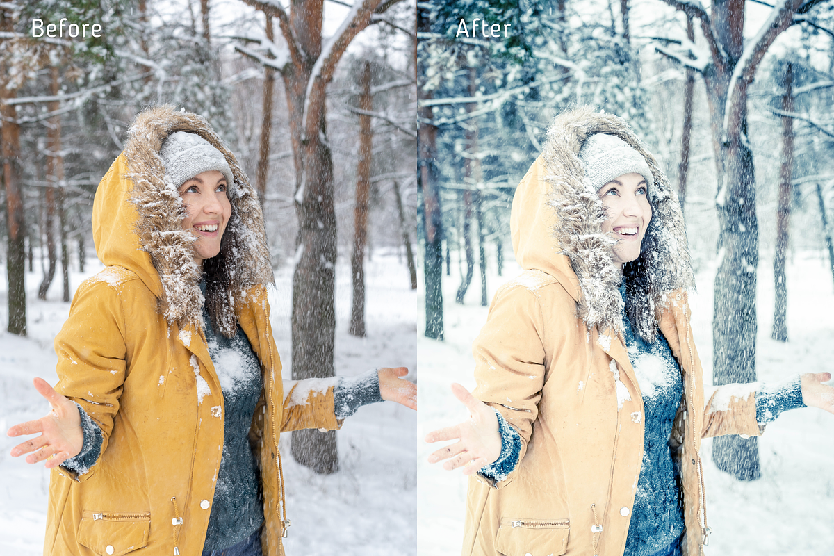 10 Winter Time Lightroom Presets, a Preset Add-On by RamsaGraphi (Photo 5 of 10)