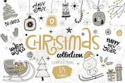 Christmas Collection, an Illustration by Oksana Stepova (Thumbnail 1 of 12)