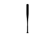 Baseball Bat Silhouette Vector Bundl, an Illustration by Creativeshirt (Thumbnail 33 of 51)