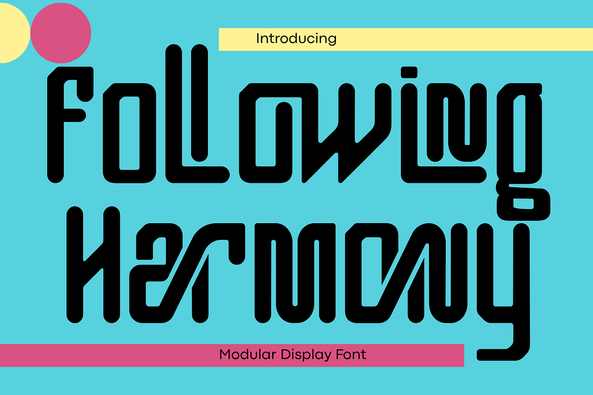 Following Harmony Font, a Sans Serif Font by 177Studio (Photo 1 of 8)