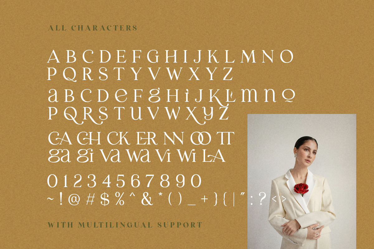 Laginchy Serif - (Regular & Bold), a Serif Font by Sarid Ezra (Photo 5 of 5)