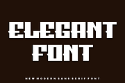 Gosyner - Font, a Sans Serif Font by artchiles_design (Thumbnail 2 of 5)