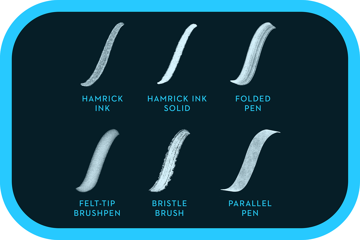 PS Lettering Brushes (Essentials), a Brush Add-On by Ryan Hamrick (Photo 2 of 3)