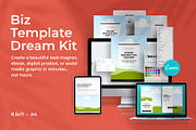 Biz Template Dream Kit, a Magazine Template by Anchor ‹A› Digital Design (Thumbnail 1 of 17)
