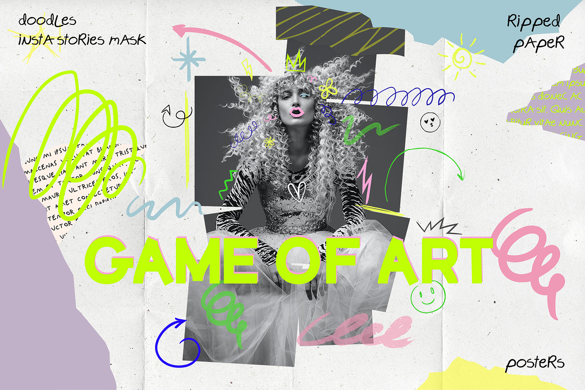 Game of ART, a Decorative Illustration by Mio Buono (Photo 1 of 17)