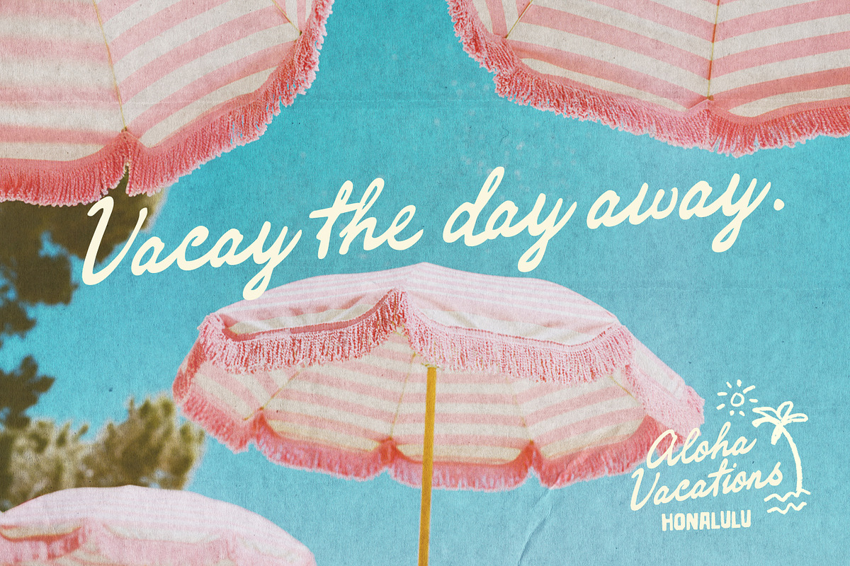 Coastal Cabana Island Style Font Duo, a Handwritten Font by Nicky Laatz (Photo 23 of 29)