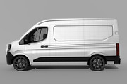 Cargo Van Mockup, an Advertising Mockup by Nathatype (Thumbnail 5 of 9)