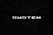 SYSTEM Font, a Font by typecrips (Thumbnail 1 of 2)