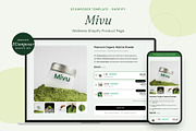 Mivu - Shopify EComposer Template, a Shopify Template by Boost Convert (Thumbnail 1 of 11)