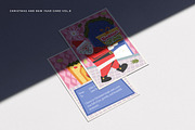 Christmas And New Year Card Vol.8, an Invitation Template by Bewalrus Studio (Thumbnail 2 of 4)