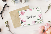 Blossom Magnolia watercolor clipart, an Illustration by digital_essence (Thumbnail 6 of 6)