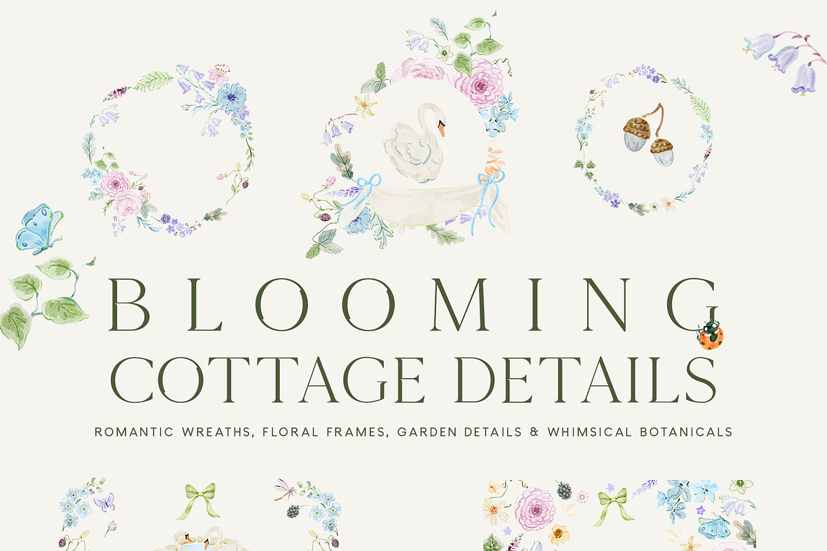 Watercolor Botanical Mega Bundle, a Decorative Illustration by Karma (Photo 11 of 22)