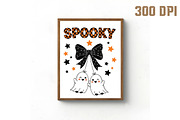 Coquette Halloween Spooky Ghost Cher, an Illustration by Libby Wishes (Thumbnail 2 of 6)