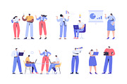 Big Vector set of people characters, a Person Illustration by Vector_Art (Thumbnail 15 of 25)