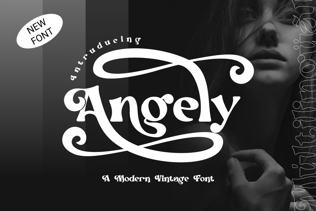Angely, a Serif Font by Kenrichi (Photo 1 of 7)