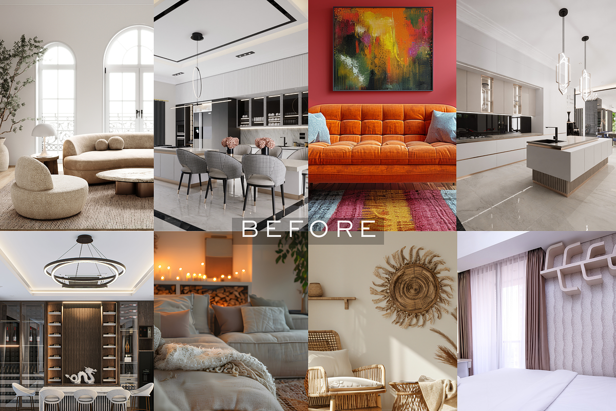 15 Interior Design Lightroom Presets, a Preset Add-On by RamsaGraphi (Photo 2 of 10)
