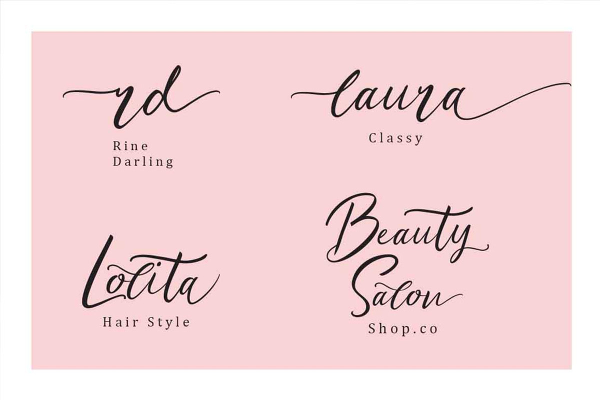 Beautiful Script Fonts Mini Bundle, a Script Font by Putra Khan (Photo 16 of 33)