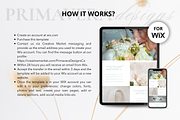 Wix Photography Website Template, a Wix Template by Primavera Studio Design (Thumbnail 6 of 8)