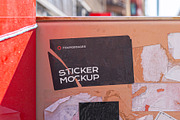 47 sticker mockup bundle vol 2, a Product Mockup by FoundImages (Thumbnail 40 of 50)