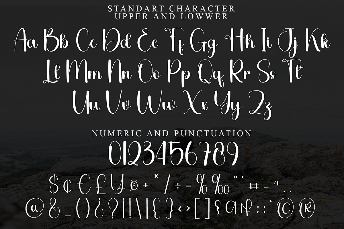 Birthday January, a Handwritten Font by FreshTypeINK (Photo 8 of 8)