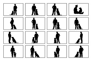Police Silhouette Vector for T-Shirt, an Illustration by Unique Design Team