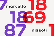 Nizzoli, a Sans Serif Font by Los Andes Type (Thumbnail 5 of 16)