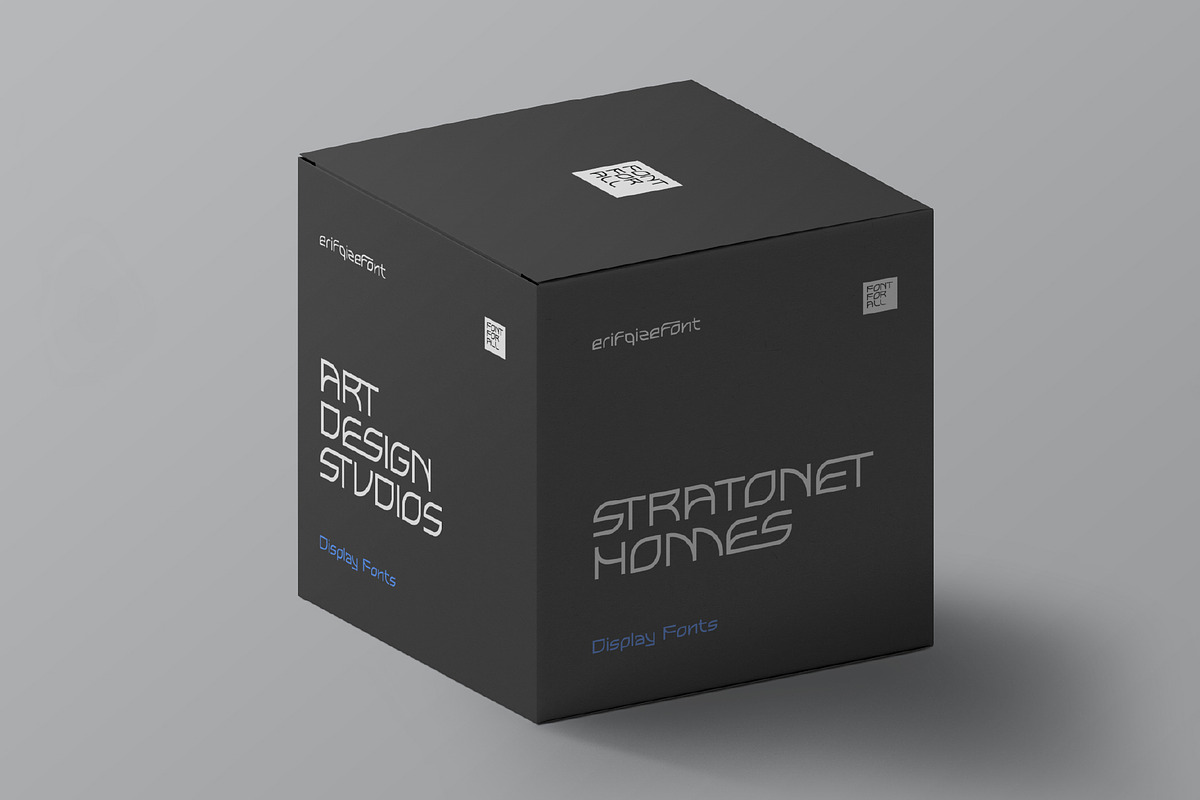 Elltaneixy – Futuristic Sci-Fi Font, a Font by Erifqizefont (Photo 11 of 15)