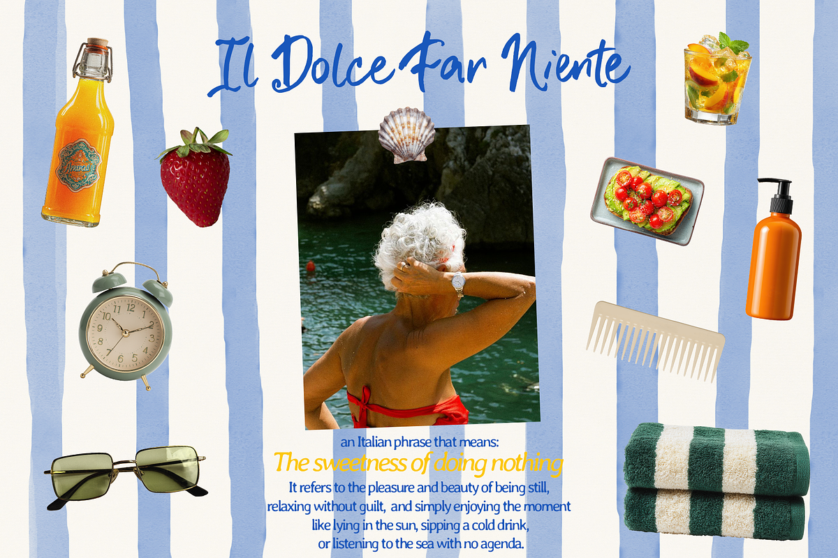 La Dolce Vita Summer Collage Pack, an Object Graphic by lerinartstudio (Photo 3 of 8)