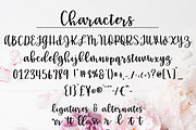 girlie script, a Script Font by lillie belles designs (Thumbnail 5 of 5)