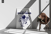Astronaut Soccer T-Shirt Design, a Sport Illustration by shaondesigns (Thumbnail 6 of 7)